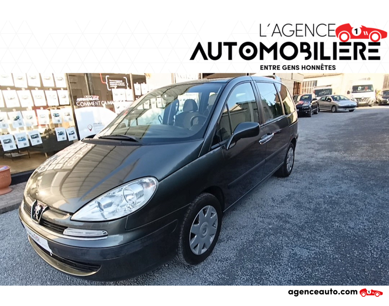 Compra de Coches Usados, Coches Usados Baratos %'|'% Agence Auto Peugeot 807 2.0 HDI CONFORT - 7/8 PLACES Gris Año 2006 Manuelle Diesel
